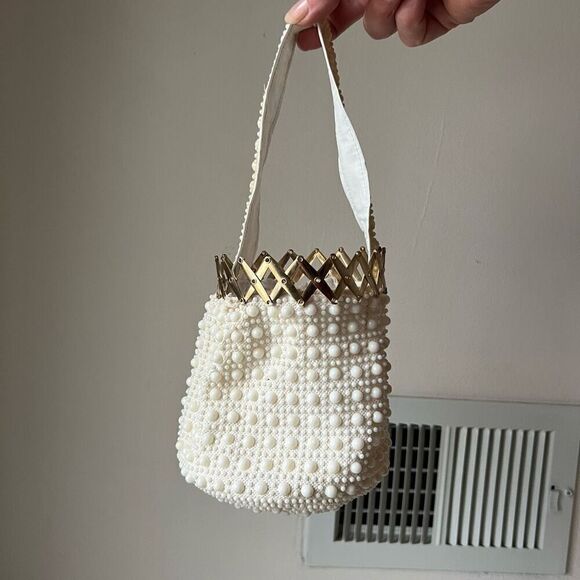 Vintage Beaded hand Potli mini handbag - Picture 10 of 11